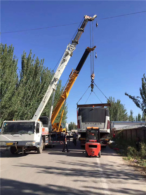 滦平县港口集装箱搬运案例